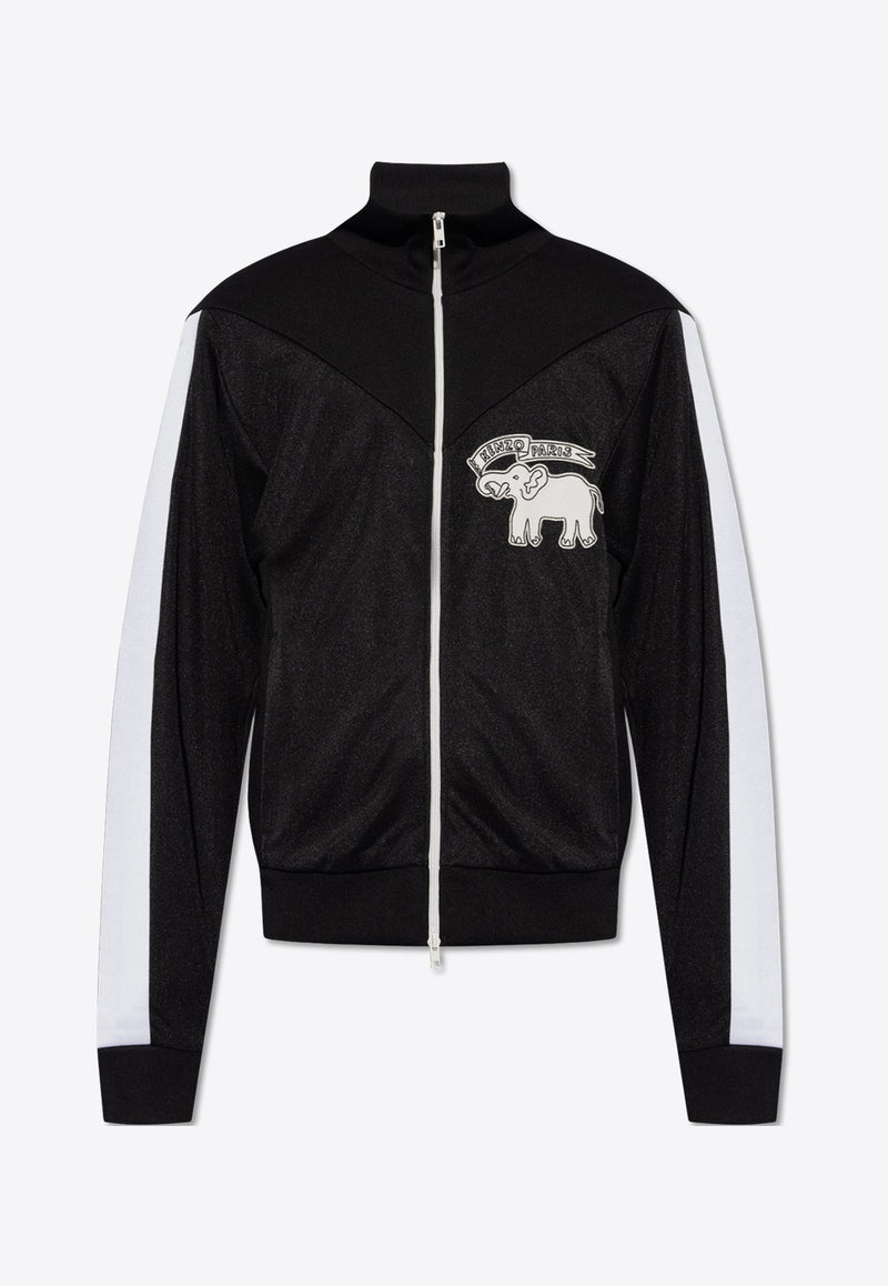 Elephant Flag Patch Track Jacket