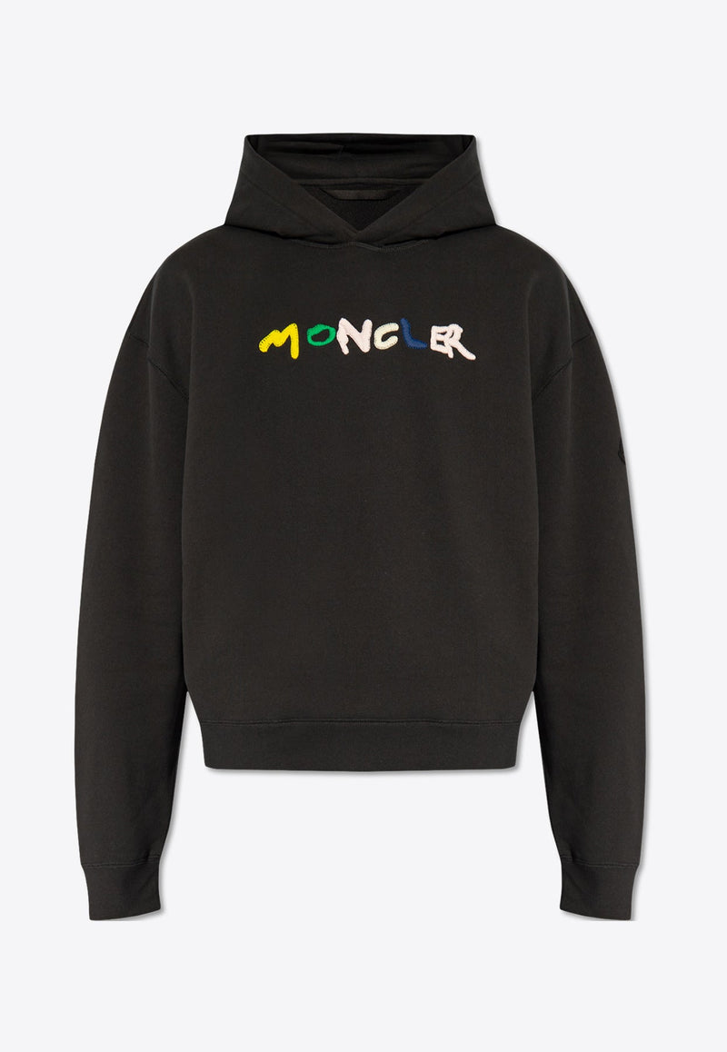 Embroidered Logo Hooded Sweatshirt