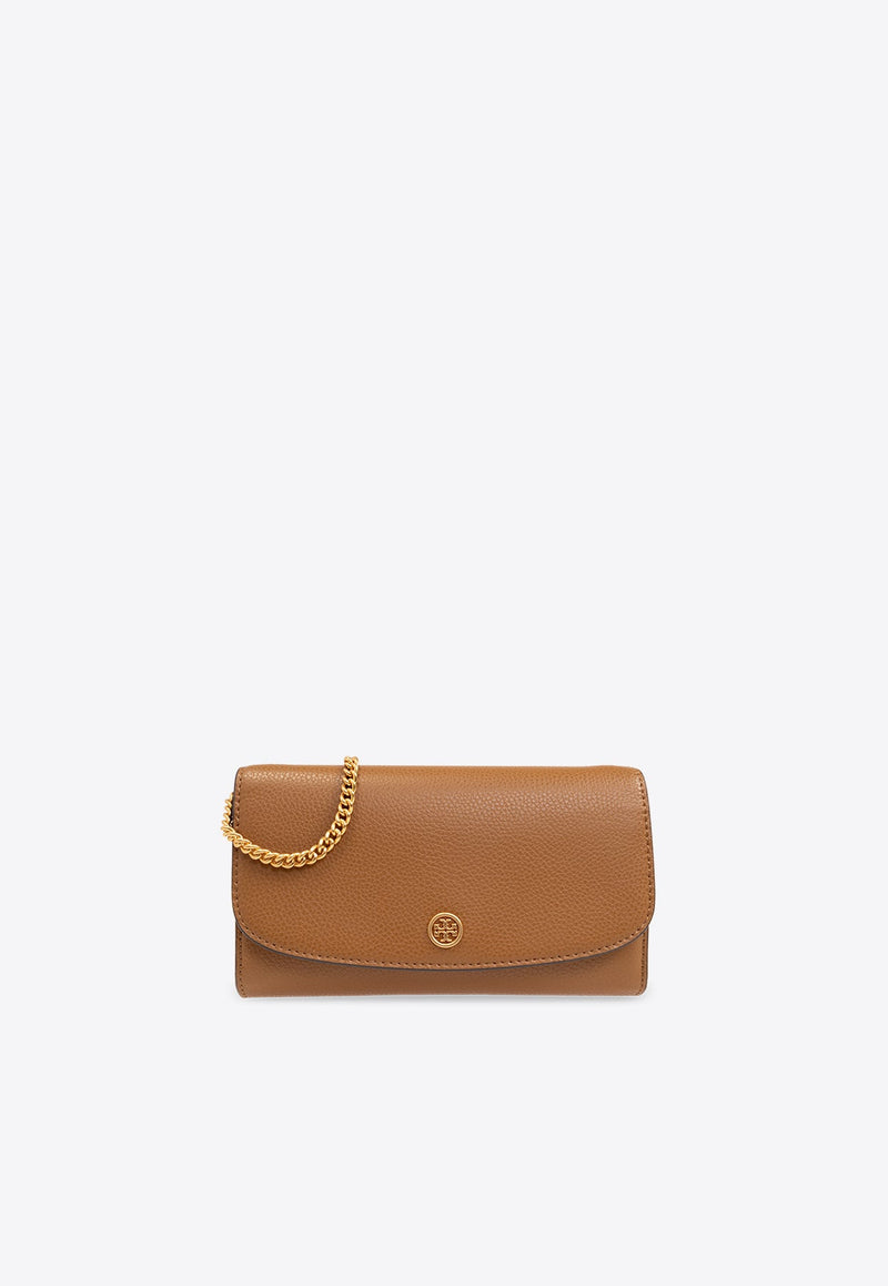 Mini Robinson Leather Chain Clutch