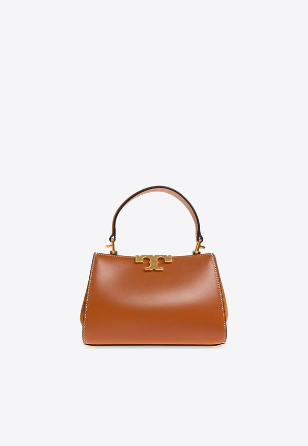 Mini Eleanor Calf Leather Top Handle Bag