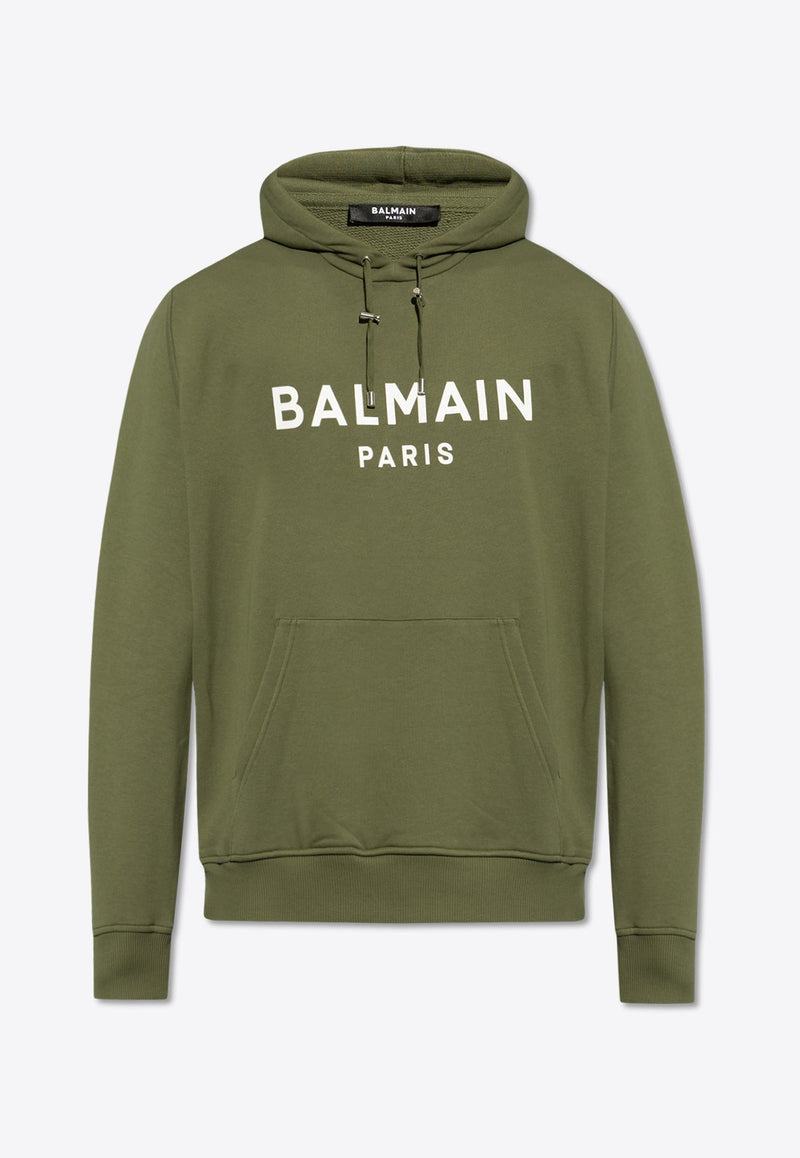 Logo Print Hooded Sweatshirt