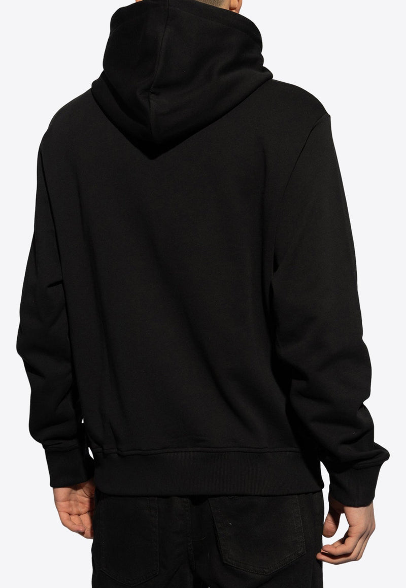 Logo Print Hooded Sweatshirt