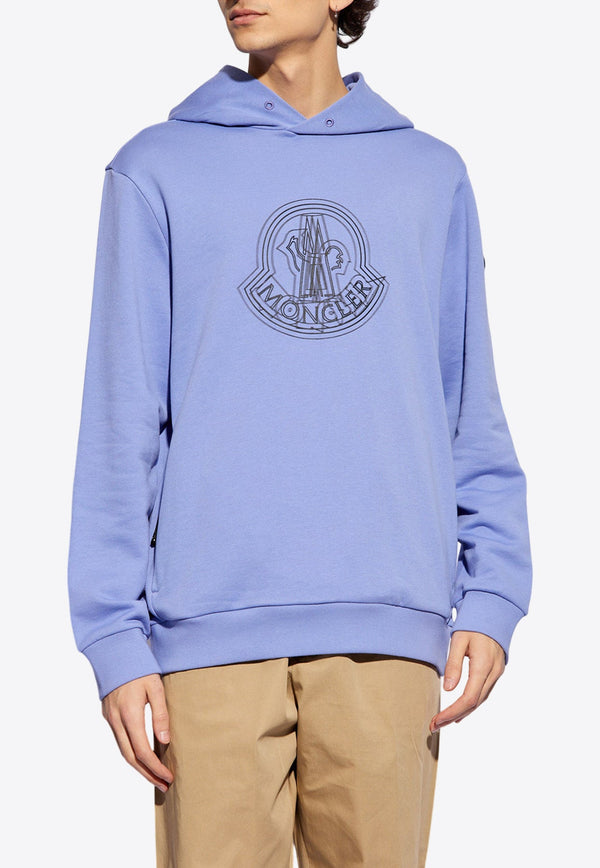 Logo Print Hooded Sweatshirt