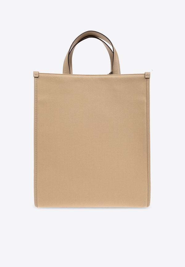 Alanah Logo Patch Canvas Tote Bag