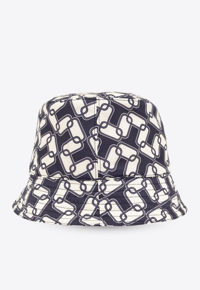 Logo Monogram Bucket Hat