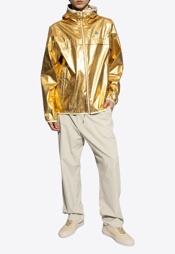 Roques Metallic Zip-Up Jacket