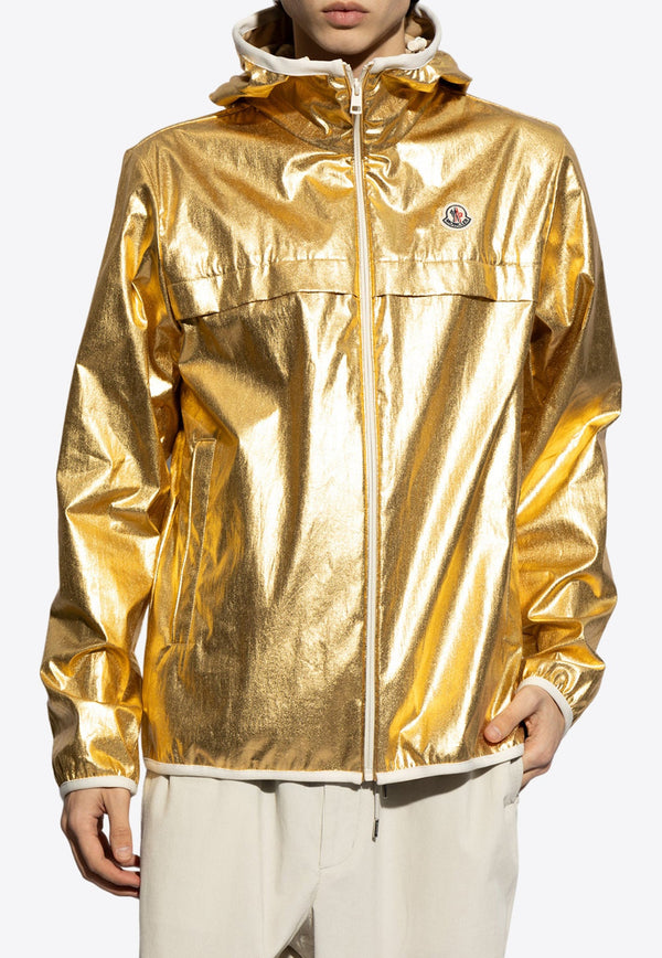 Roques Metallic Zip-Up Jacket