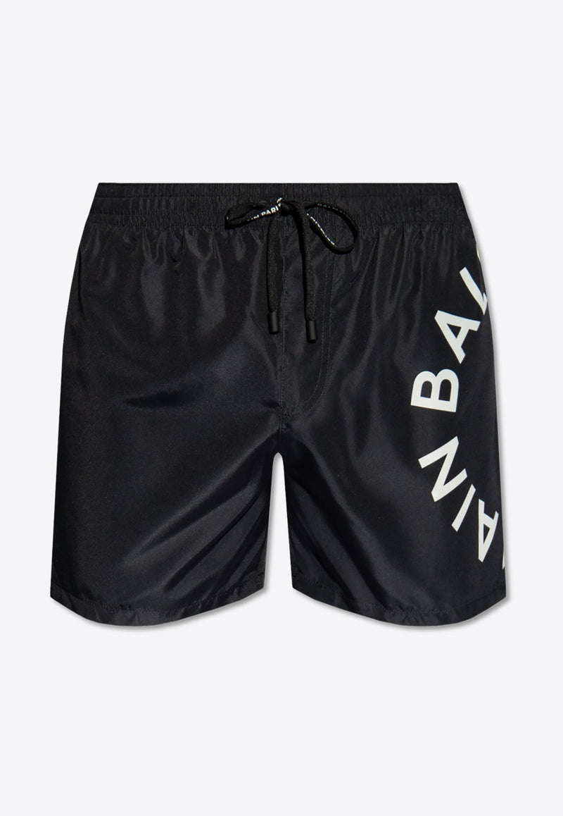 Logo Print Swim Shorts