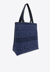 Knit Logo Monogram Tote Bag