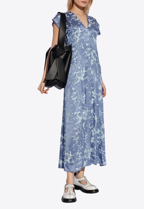 Flower Camo Midi Dress