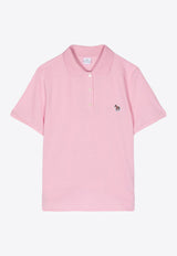 Zebra Patch Polo T-shirt