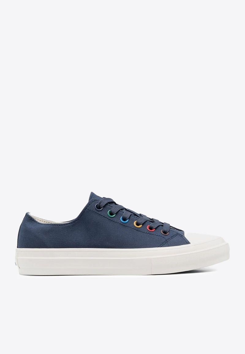 Painted Eyelet Canvas Sneakers