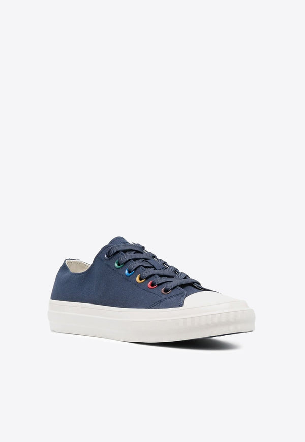 Painted Eyelet Canvas Sneakers