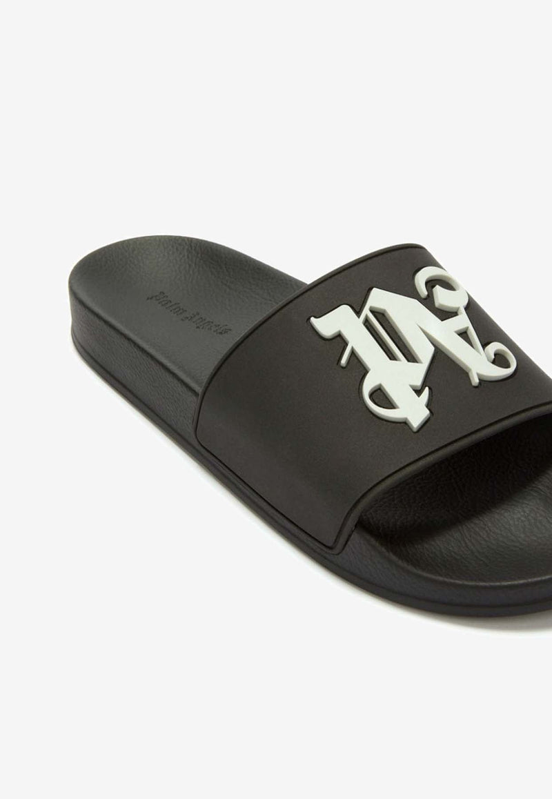 Monogram Appliqué Pool Slides