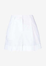 Poplin Tailored Shorts