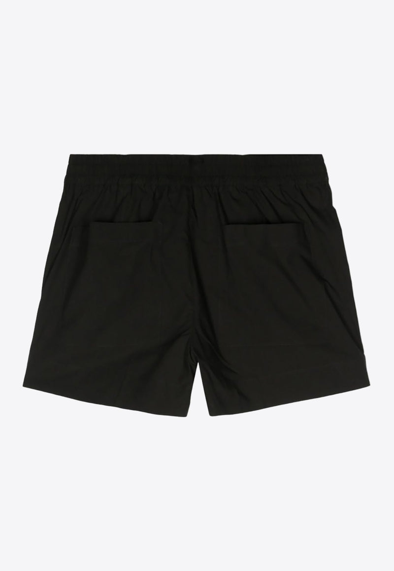 Pressed-Crease Poplin Shorts