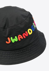 Logo Embroidered Bucket Hat