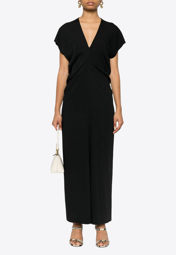 Draped Cady Midi Dress