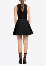 Tailored Sleeveless Mini Dress