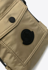 Makaio Logo-Patch Messenger Bag