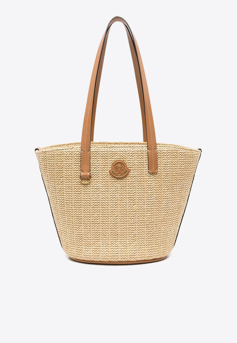 Small Hubba Raffia Tote Bag