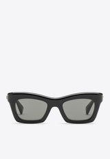 Acetate Rectangular Sunglasses