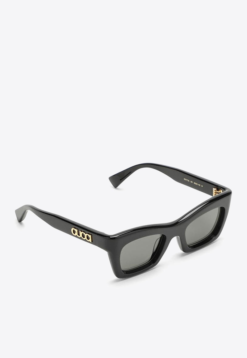 Acetate Rectangular Sunglasses