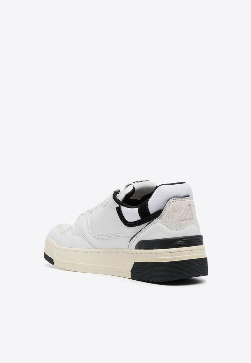 Action Low-Top Leather Sneakers