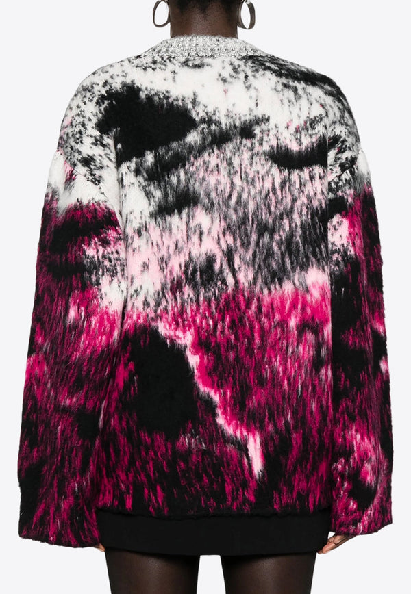 Animalier Jacquard Wool Sweater