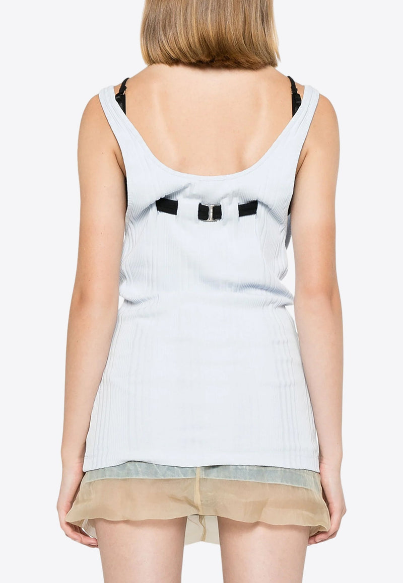 Layered Ribbed Tank Top