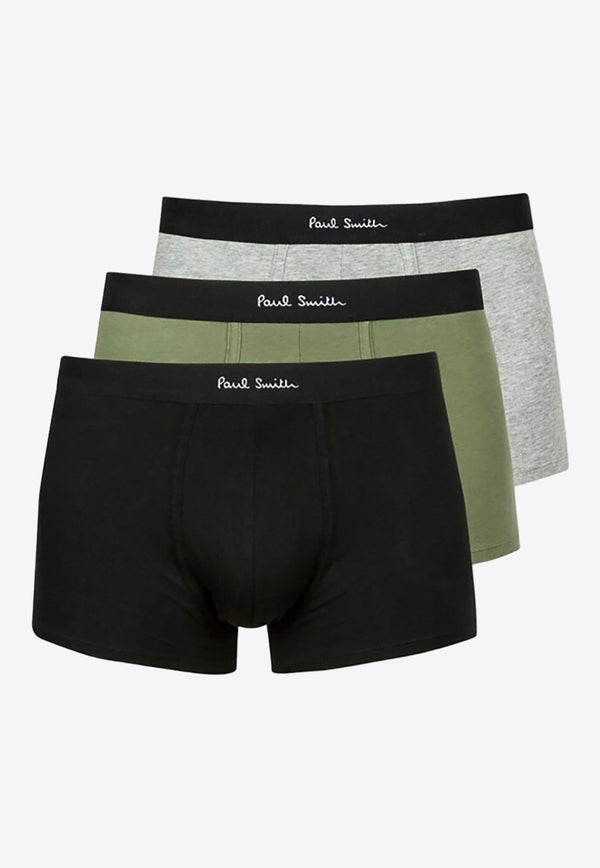 Logo Waistband Boxers - Set of 3