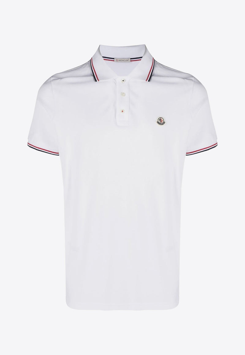 Logo Embroidered Polo T-shirt