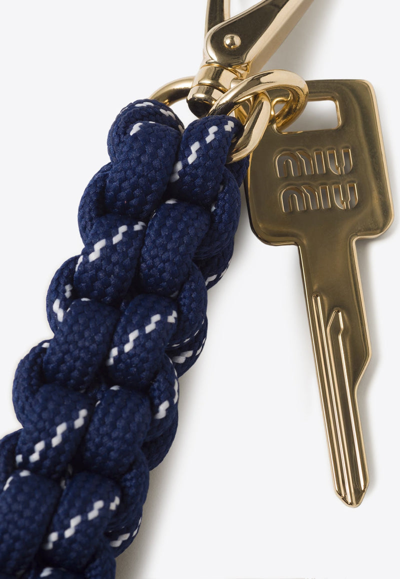 Cord and Nylon Key Ring