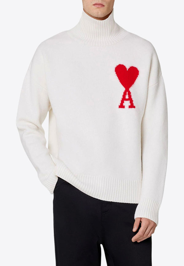 Ami De Coeur Turtleneck Wool Sweater