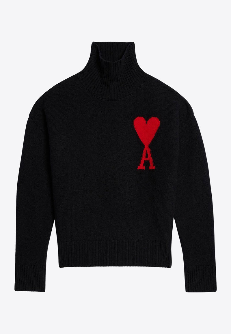 Ami De Coeur Turtleneck Wool Sweater