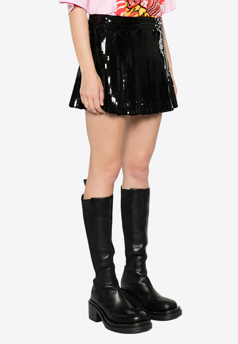 Godot Sequined Mini Skirt