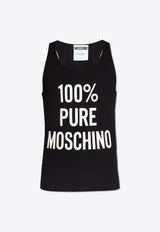 Logo Print Sleeveless T-shirt