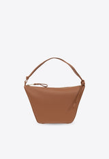 Mini Hammock Hobo Leather Tote Bag