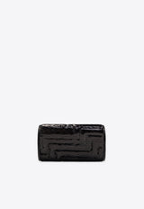 Avenue Sequined Chain Clutch