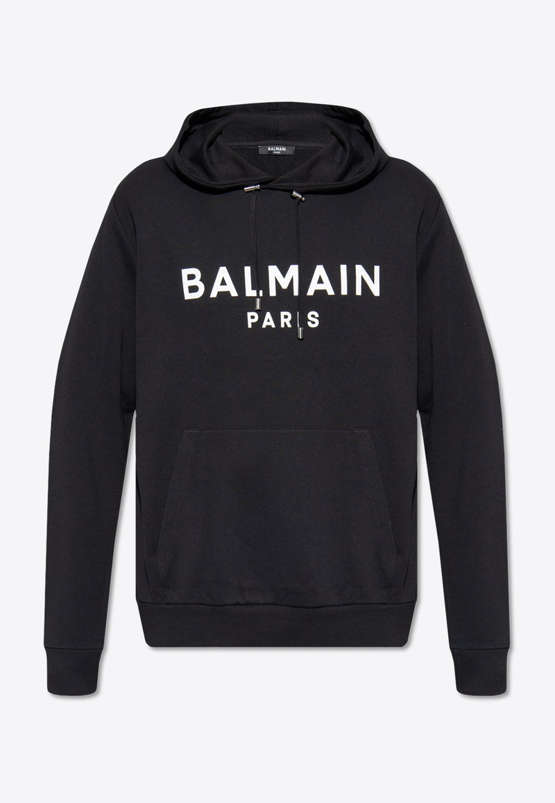 Logo Print Hooded Sweatshirt