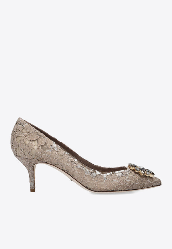 Bellucci 60 Guipure Lace Pumps