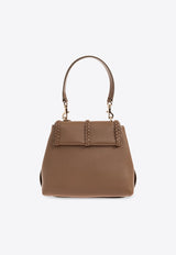 Small Penelope Grained Leather Shoulder Bag