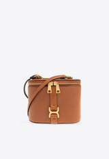 Mini Marcie Grained Leather Shoulder Bag