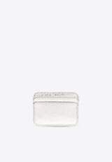 Marcie Metallic Leather Cardholder