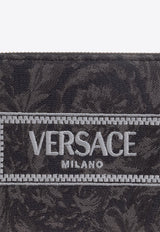 Barocco Jacquard Zip-Around Wallet