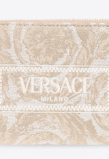 Barocco Jacquard Zip-Around Wallet