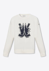 Logo Patch Crewneck Sweatshirt