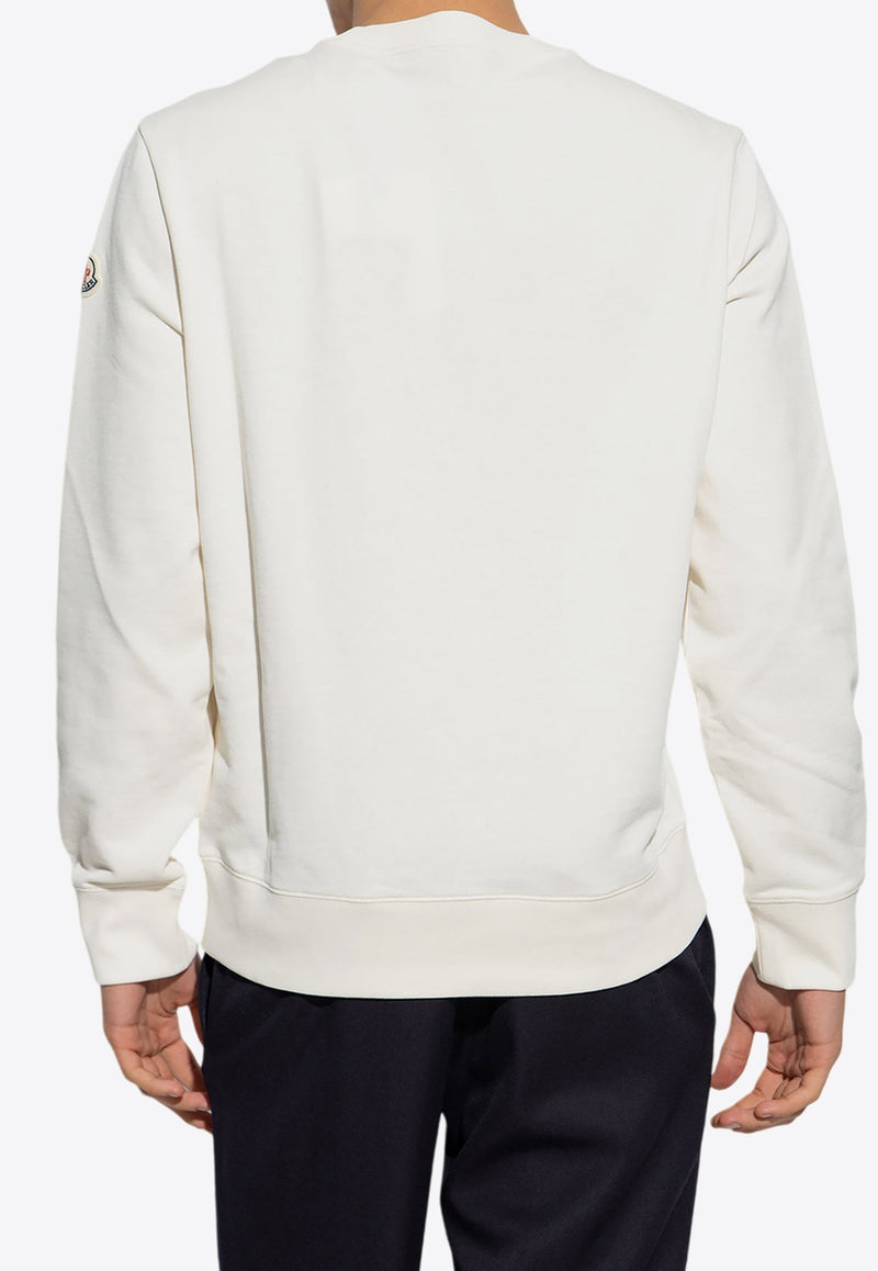 Logo Patch Crewneck Sweatshirt