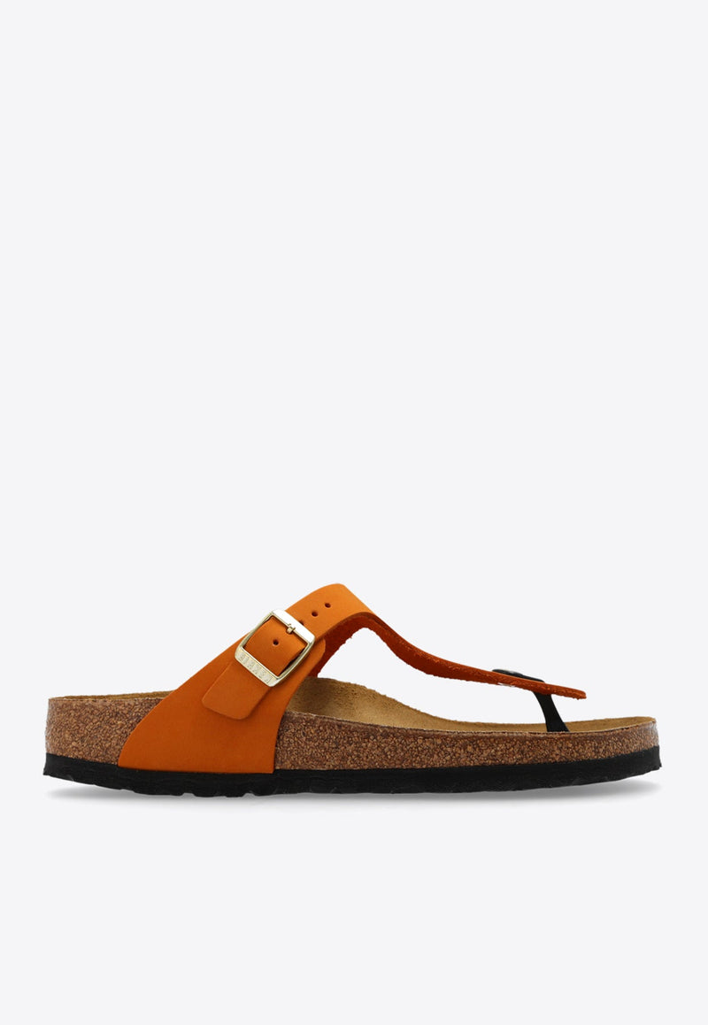 Gizeh Leather Thong Sandals