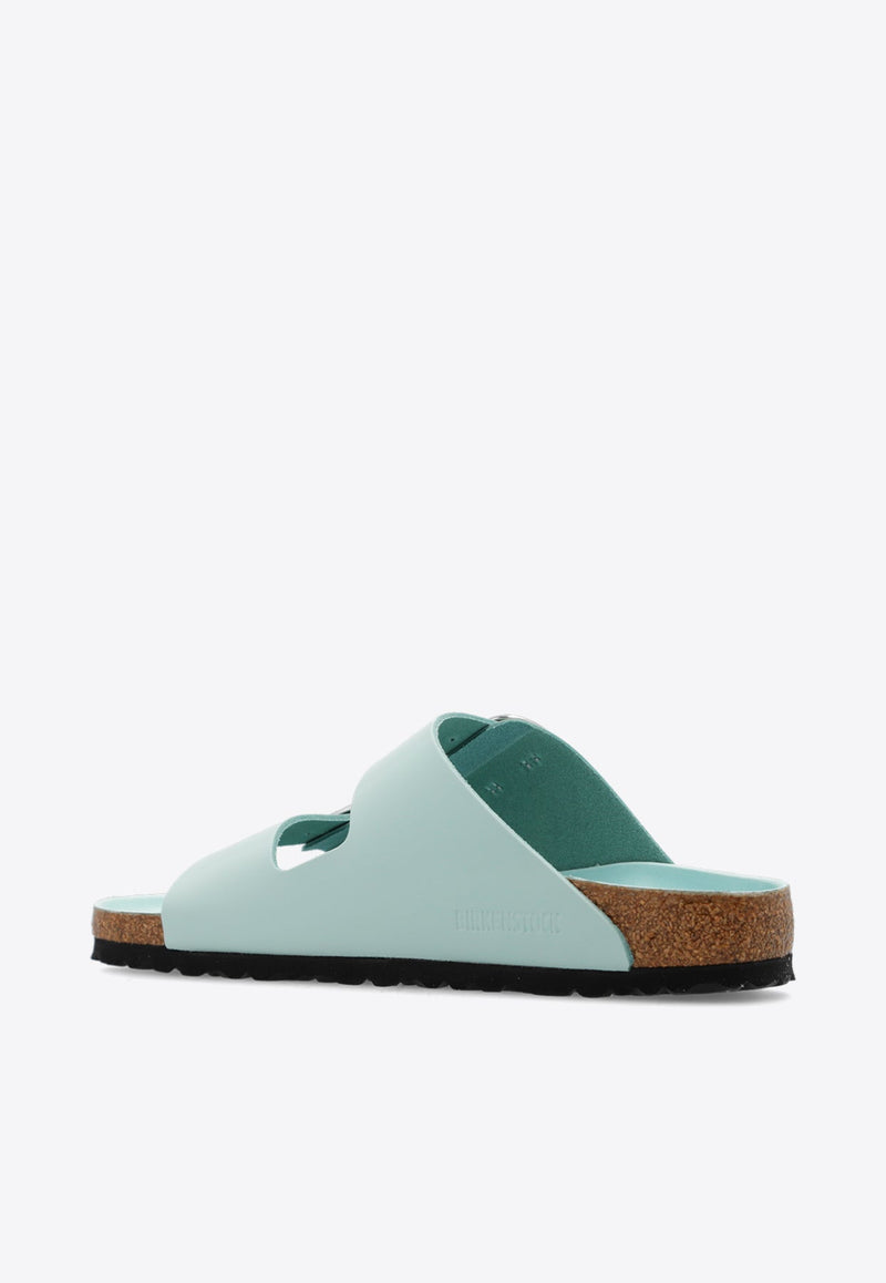 Arizona Big-Buckle Leather Slides